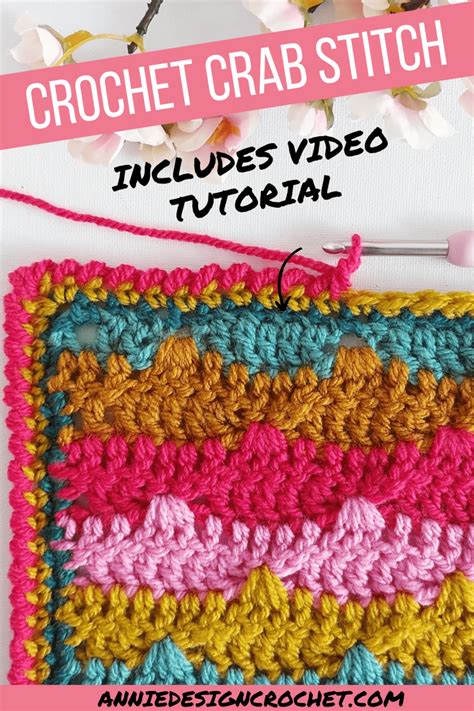 crab stitch border crochet|reverse single crochet stitch.